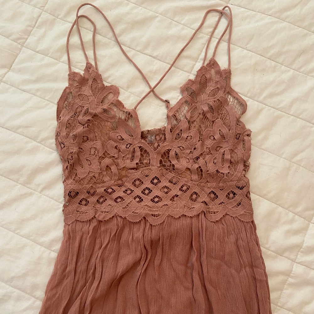 Free People One Adela Maxi Slip